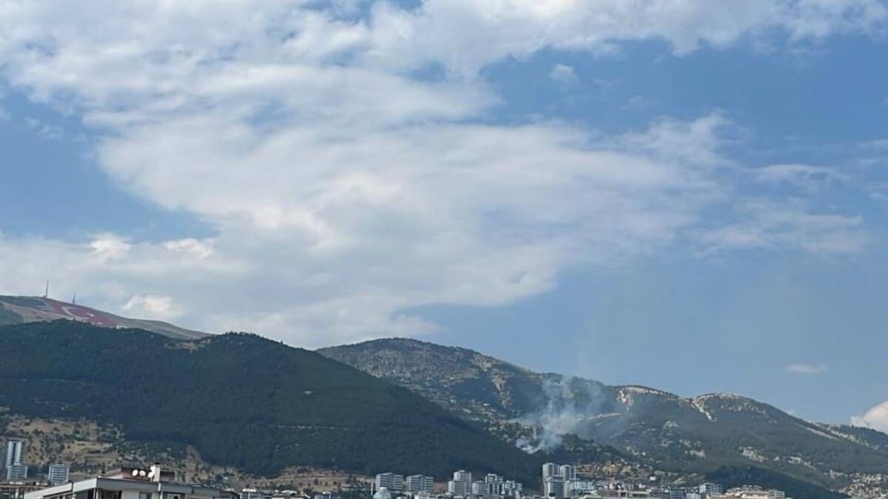 Kahramanmaraş'ta korkutan orman yangını! Ahırdağı alevlere teslim oldu