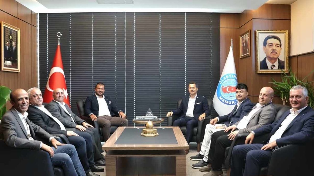 Ulaştırma Memur-Sen Kayseri Şubesi Genel Başkan Çalışkanı ziyaret etti