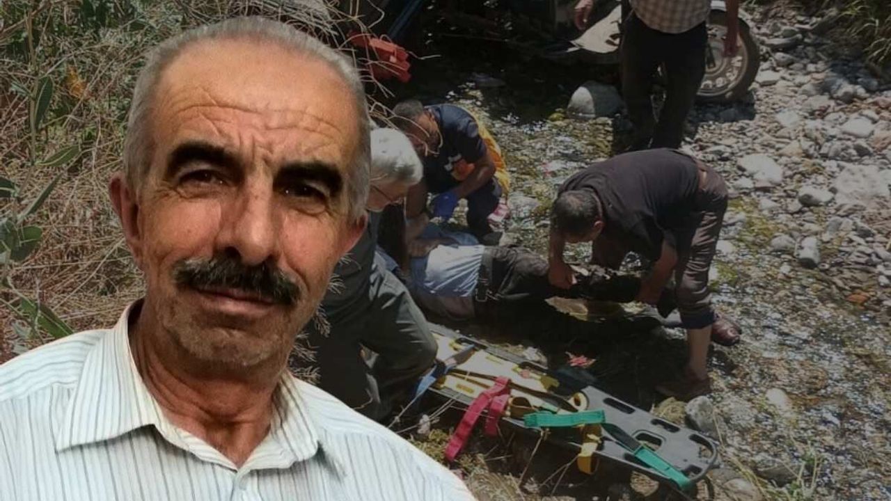 Yahyalı’da üç tekerlekli motosiklet dereye uçtu: Dede hayatını kaybetti iki torun yaralı
