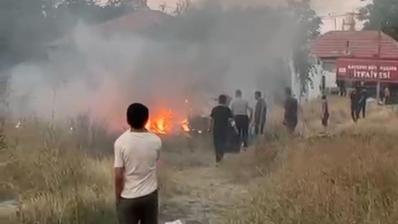 Kayseri'de bir vatandaş yangına müdahale etti, hayatını kaybetti