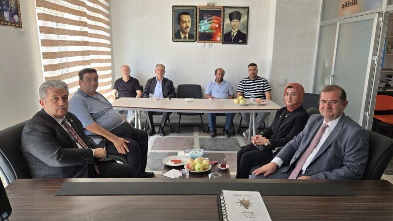 AK Parti Kayseri Milletvekili Bayar Özsoy’dan Sivas’ta yoğun temas