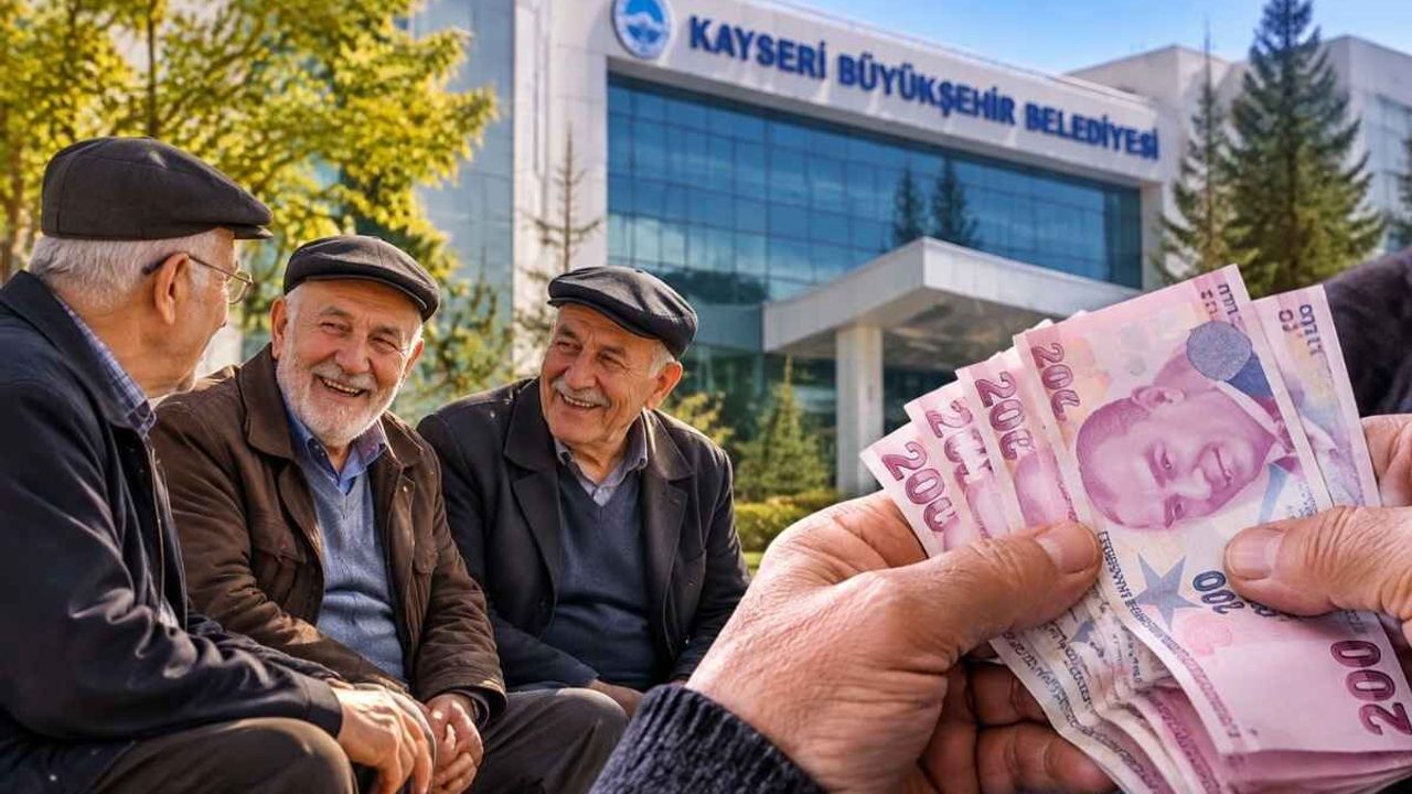 Büyükşehir’den emeklilere mayıs ve kasım aylarında 10 bin TL destek!