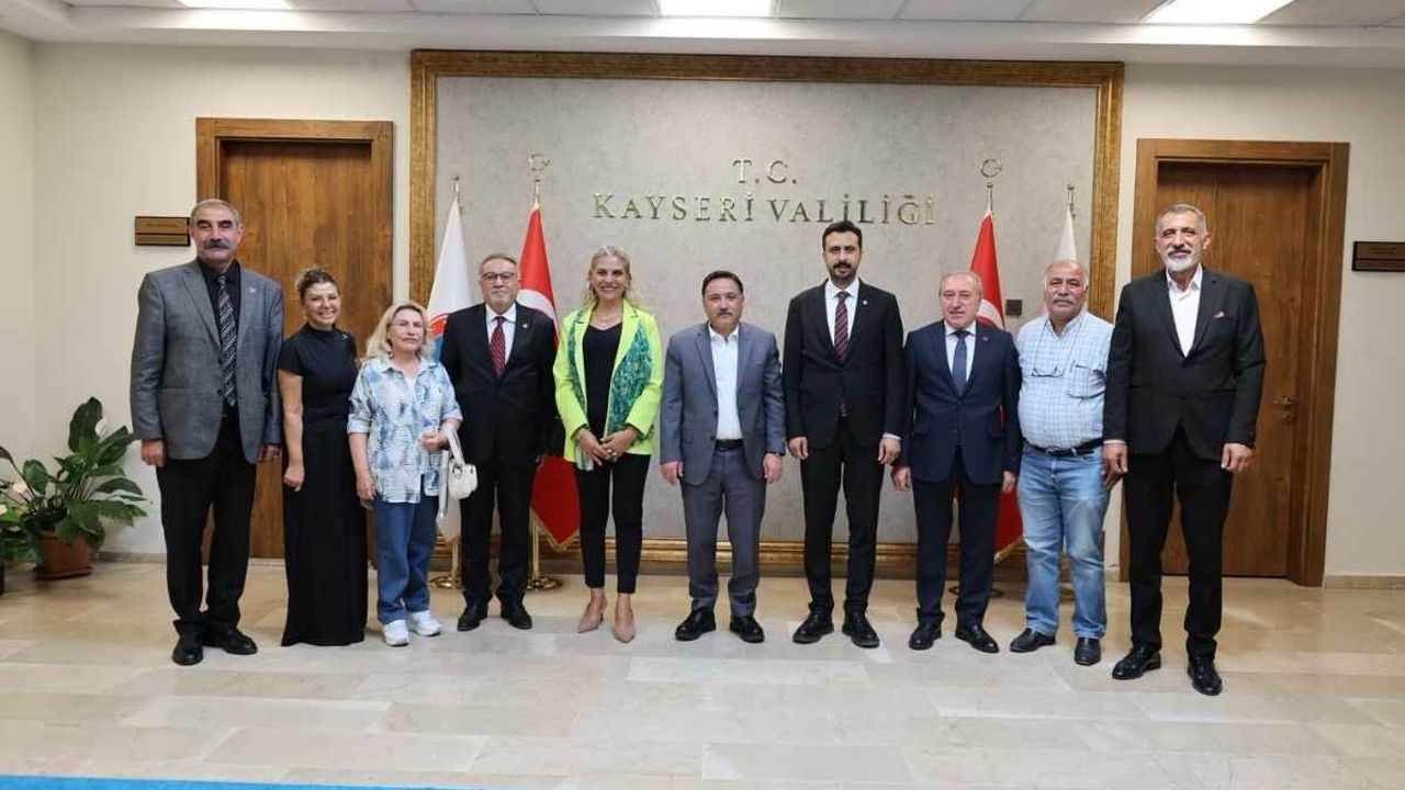 CHP Kayseri’den Vali Gökmen Çiçek’e ziyaret!