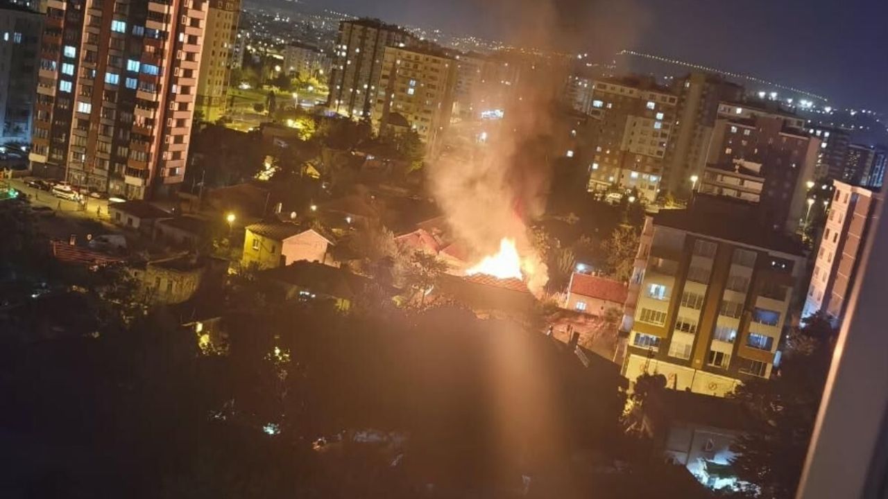 Kayseri Esentepe Mahallesi’nde yangın paniği