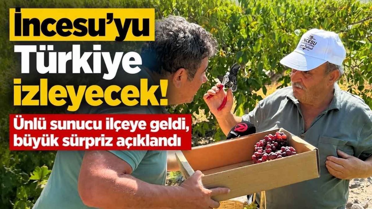 İncesu’yu Türkiye izleyecek! Turistlik ve kültürel değerleri ekranlara taşınıyor