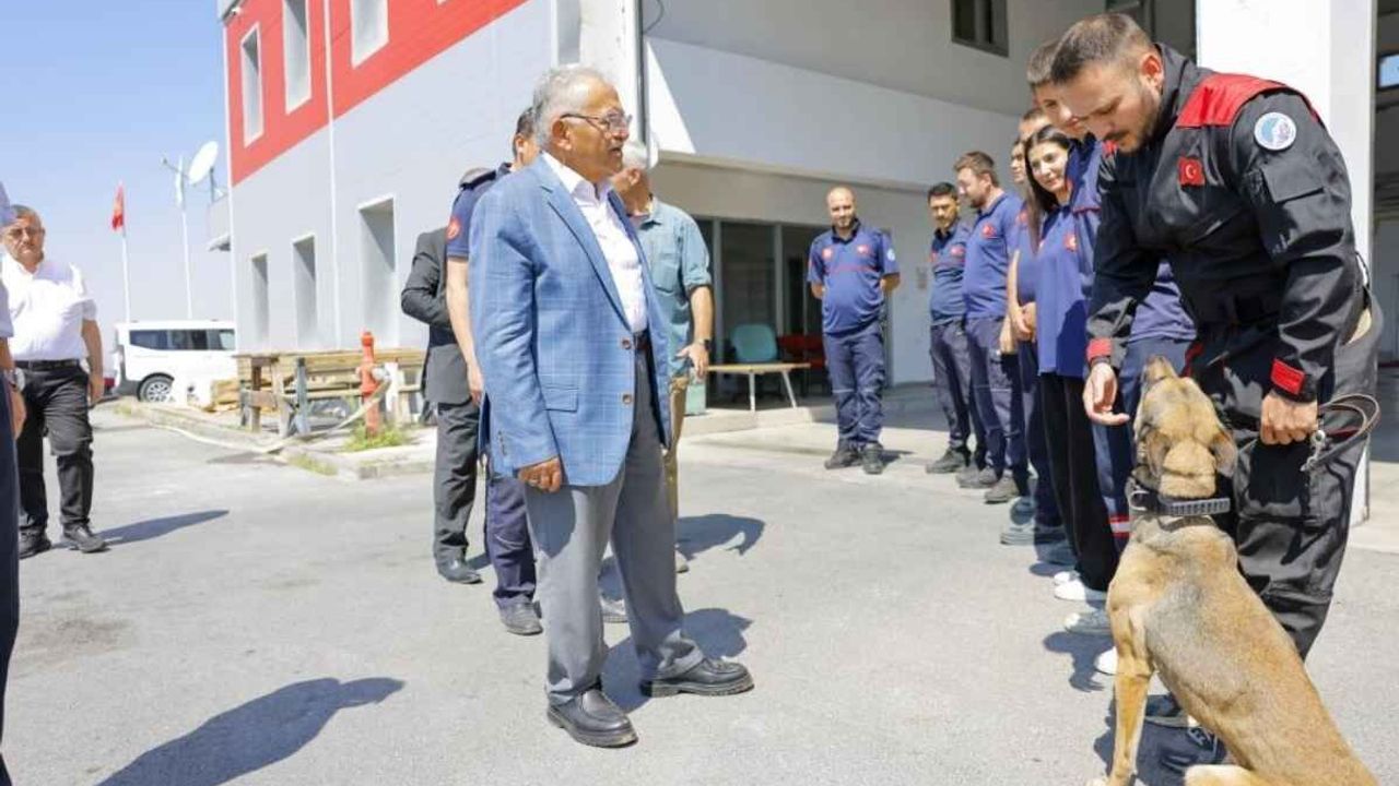 Kayseri'de dev proje! İtfaiye İstasyonu ve Enkaz Eğitim Merkezi kuruluyor