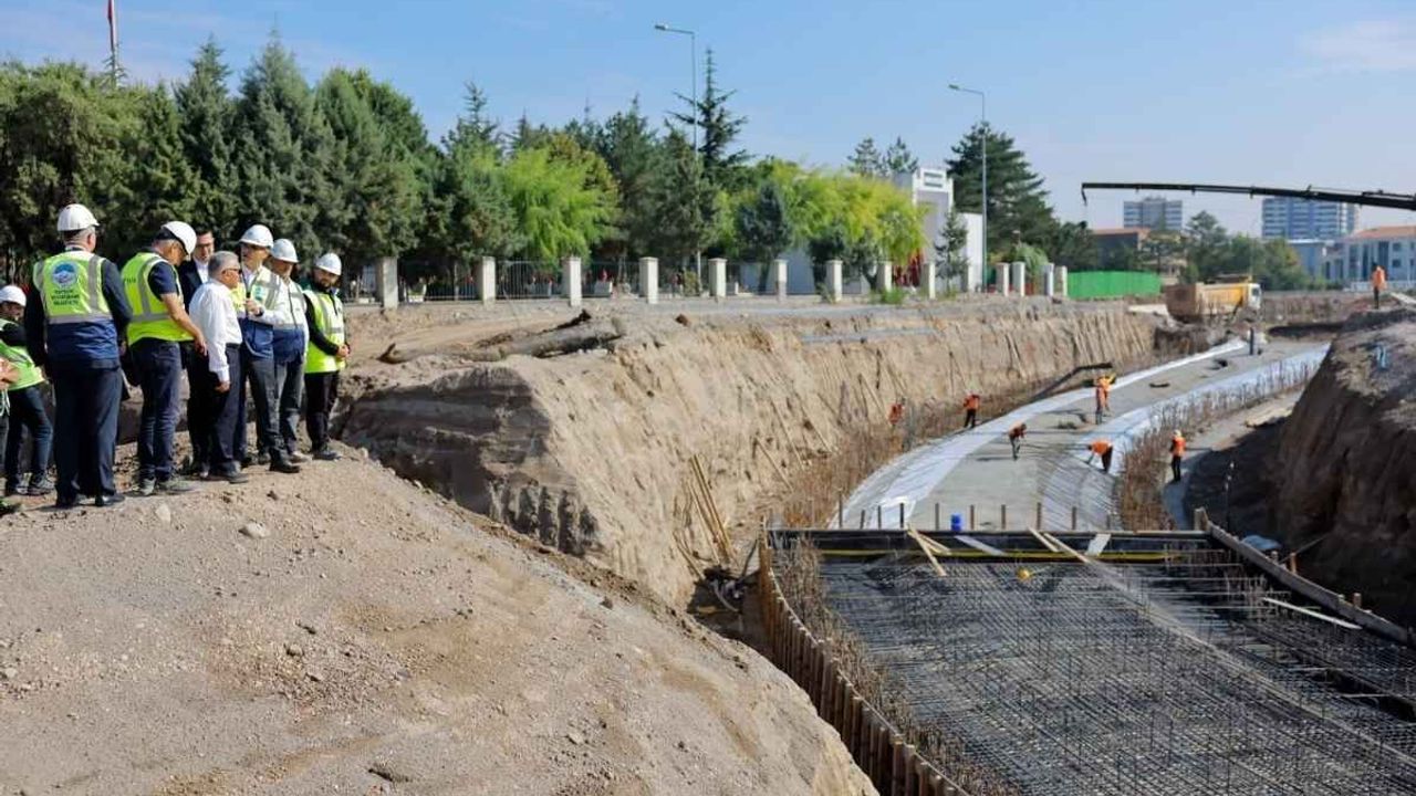 Kayseri Kartal Kavşağı projesinin yüzde 60’ı tamamlandı!