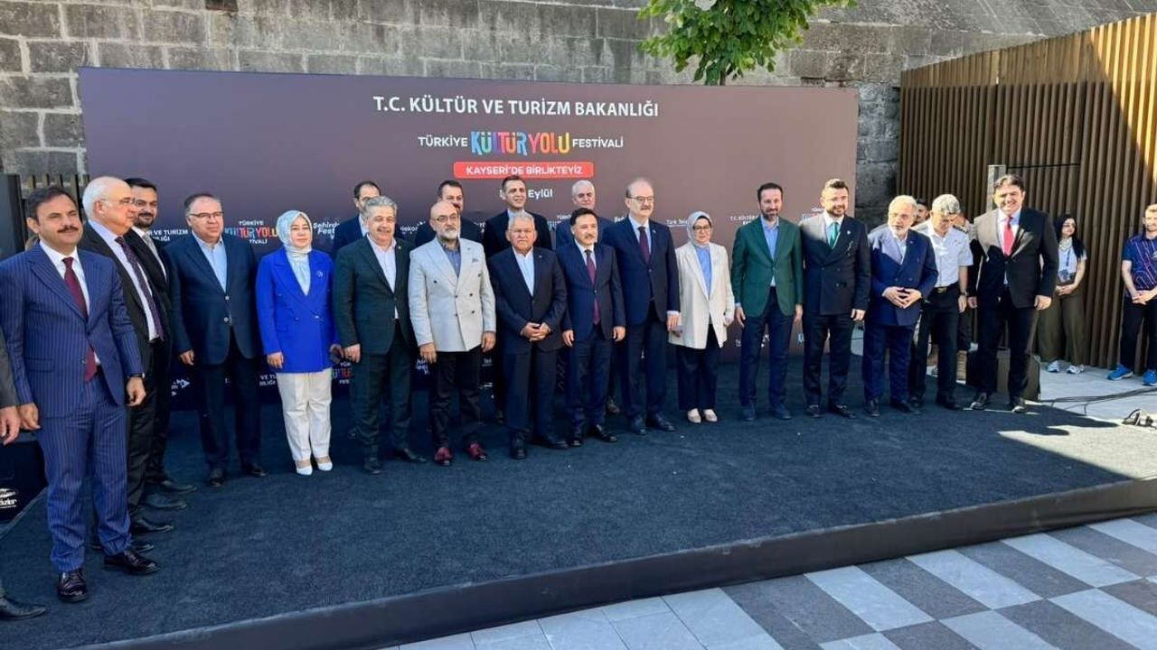Kayseri’de Kültür Yolu Festivali başladı! 9 gün boyunca 185 etkinlik düzenlenecek