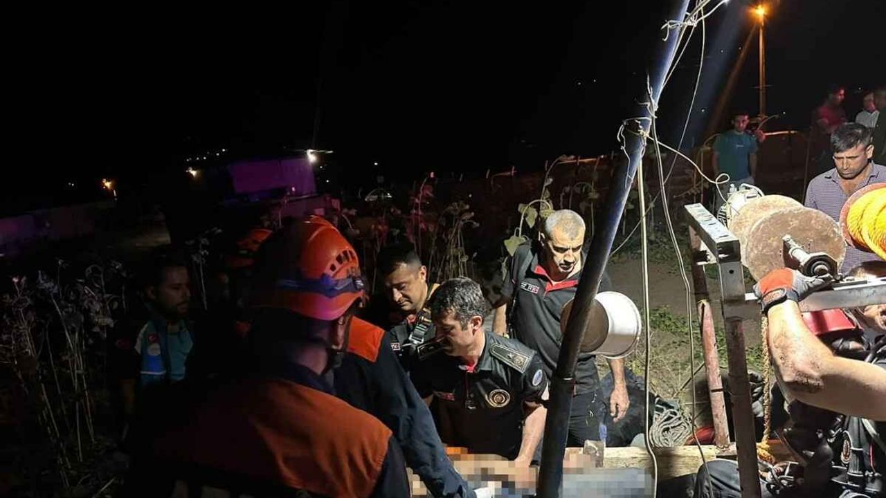 Kahramanmaraş'ta kuyuya düşen 2 işçi hayatını kaybetti
