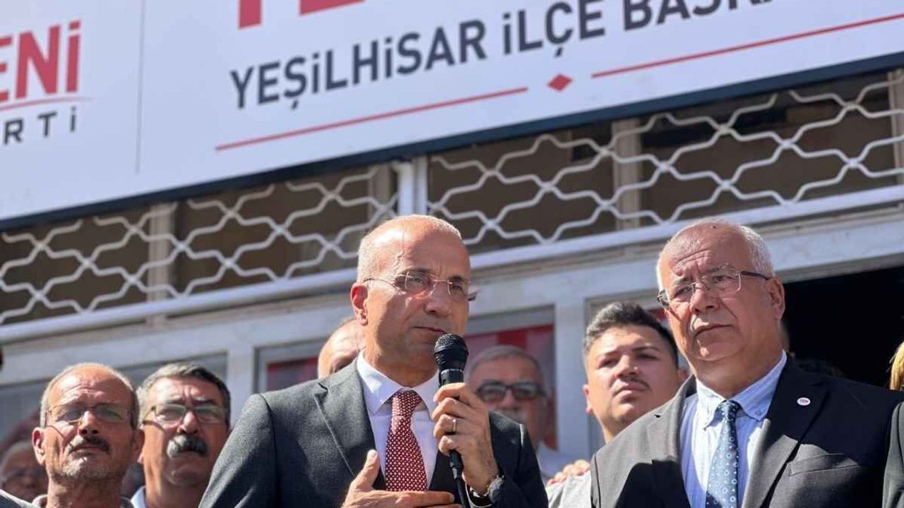Yeni Parti Yeşilhisar İlçe Başkanlığı açıldı