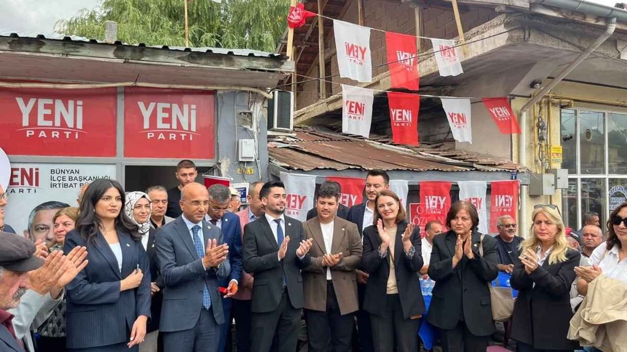 YENİ Parti’nin Kayseri’deki yeni durağı Hacılar oldu: Açılış için çağrı geldi