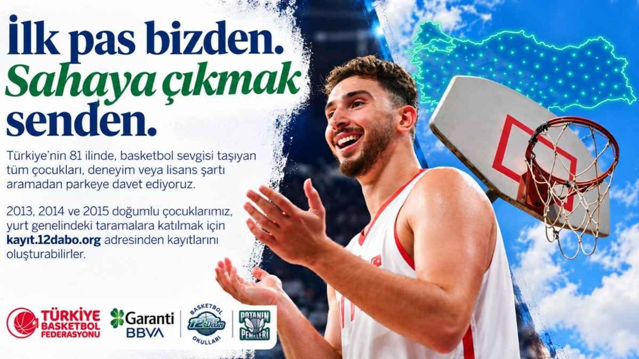12 Dev Adam Basketbol Okulları geleceğin yıldızlarını Kayseri’de arayacak! Tarih belli oldu
