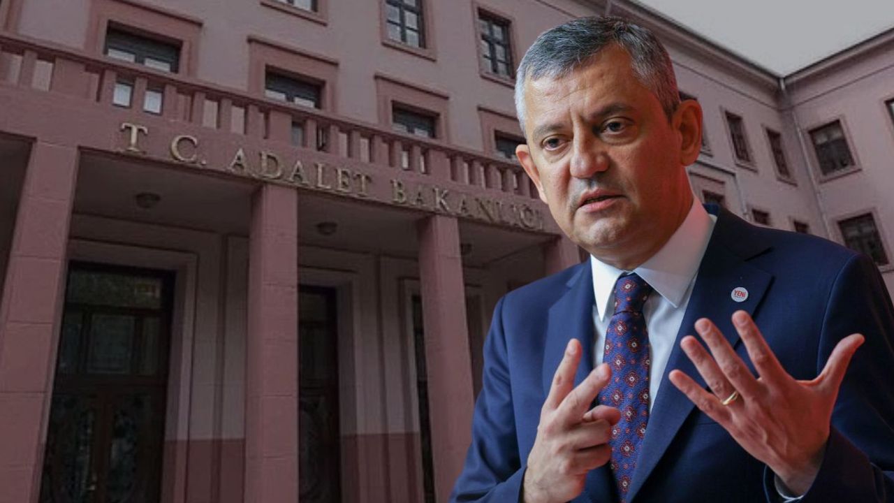 Adalet Bakanlığı'ndan Özgür Özel'in fon soruşturması iddiasına sert yanıt!