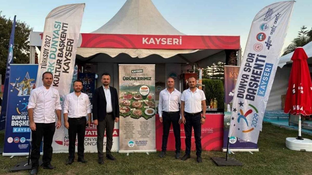 Kayseri’nin tarihi ve lezzetleri Adana’da tanıtılıyor