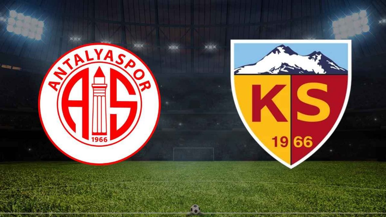Kayserispor’un Antalyaspor maçındaki muhtemel 11’i belli oldu! O isimler denkleme giriyor