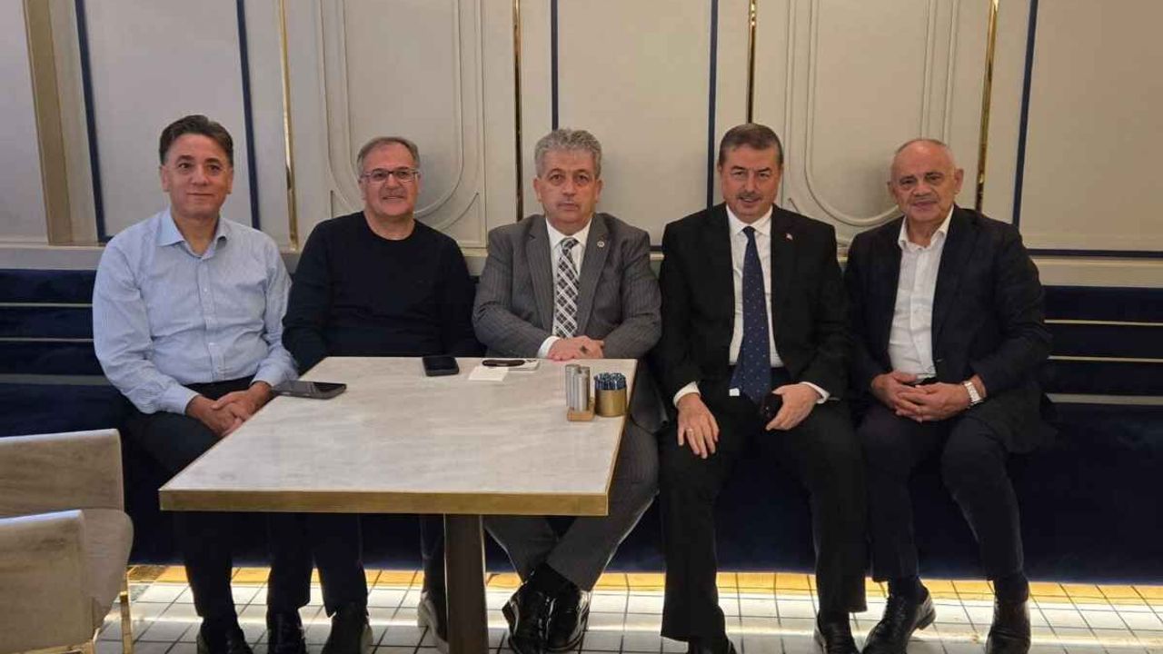 Bayar Özsoy, Kayseri’nin 4 ilçe belediye başkanıyla Ankara’da buluştu