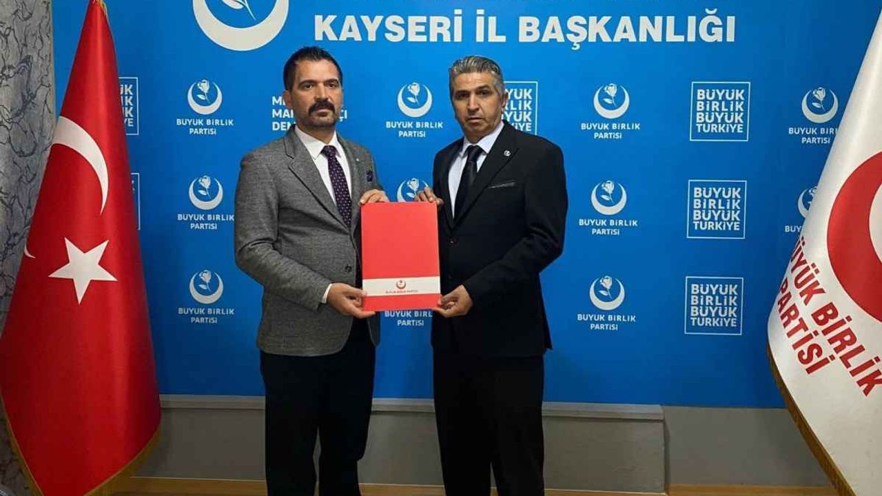 BBP Hacılar İlçe Başkanı Osman Kirtik oldu! Mustafa Dirmen açıkladı