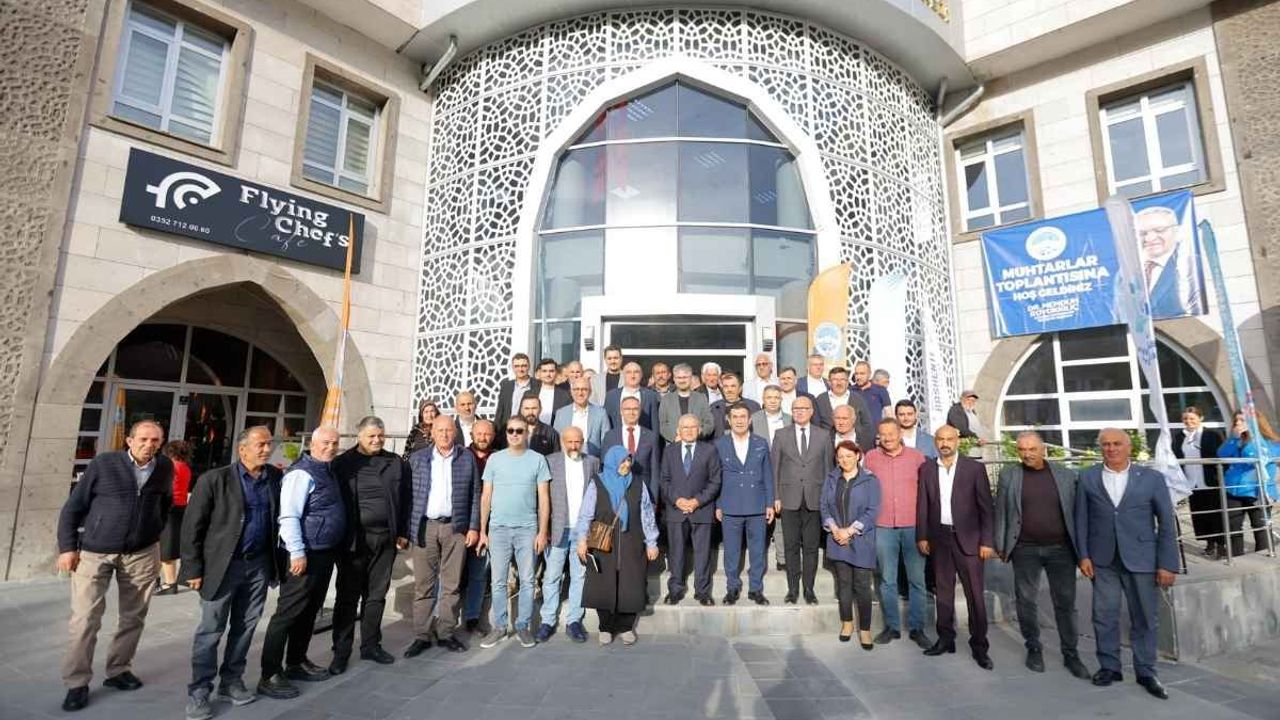 Başkan Büyükkılıç’tan Bünyan’da toplantı: Talepleri dinledi!