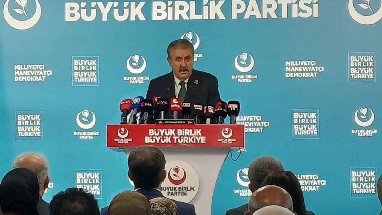 Destici’den PKK’ya rest: Şartsız silah bırakacak, başka yolu yok!