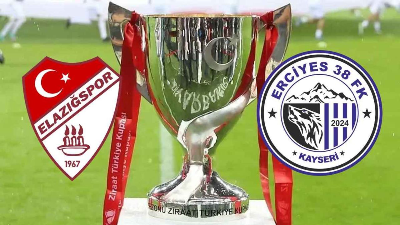 Elazığspor Erciyes 38 FK maçı saat kaçta, hangi kanalda?