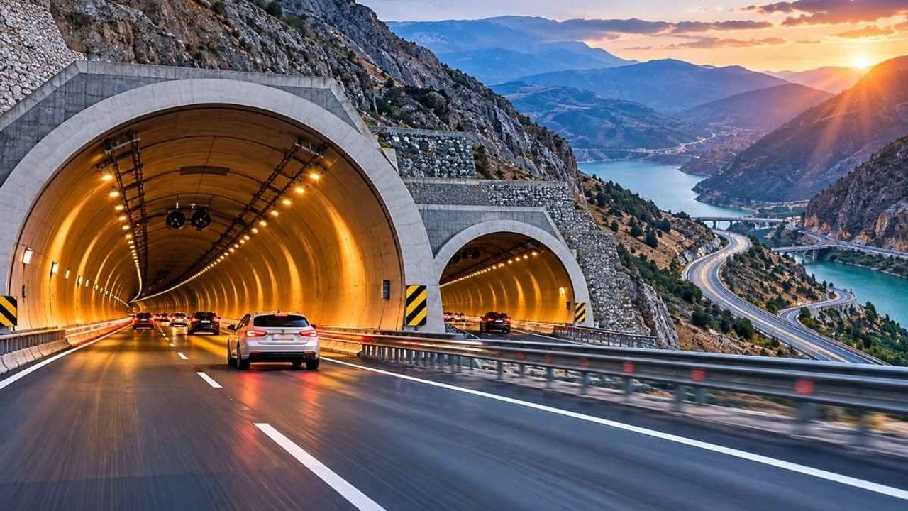 3 bin 105 metrelik tünel günler sonra açılıyor: 2 şehir arası 5 dakikaya iniyor!