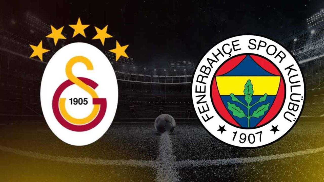 TFF Galatasaray Fenerbahçe maçı öncesi açıkladı! O isim görev yapıyor