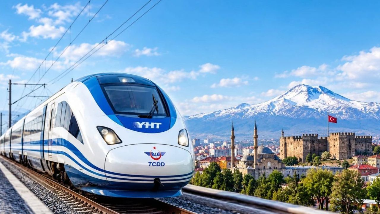 3 şehre cuma günü hızlı tren geliyor: Kayseri’de çalışmalar sürüyor