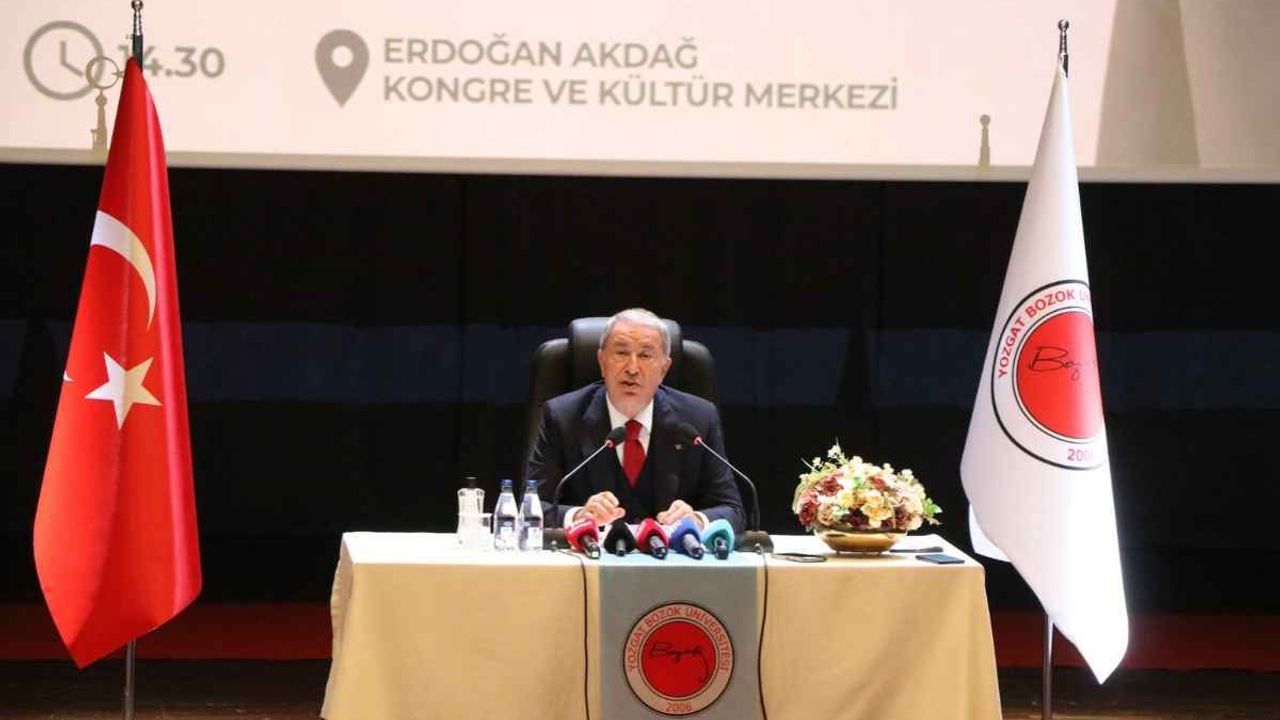 Hulusi Akar'dan Yozgat'ta konuştu: PKK, Kürtlerin temsilcisi değil!