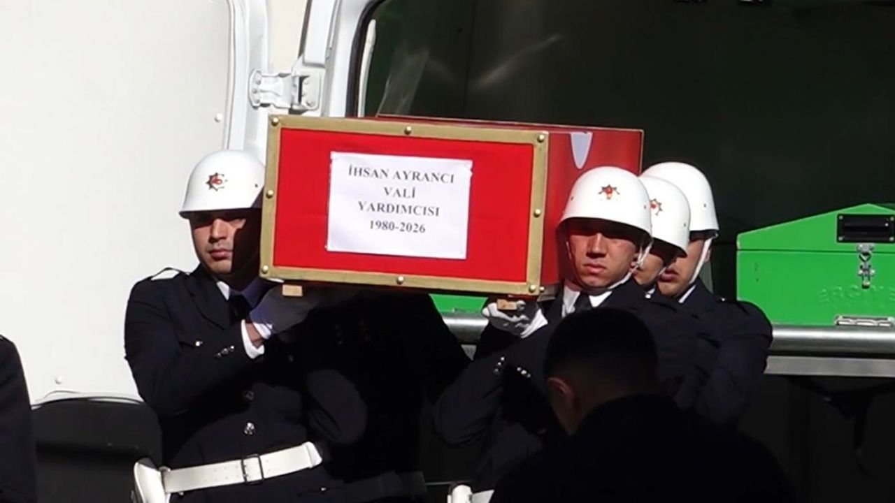 Vali Yardımcısı İhsan Ayrancı son yolculuğuna uğurlandı!