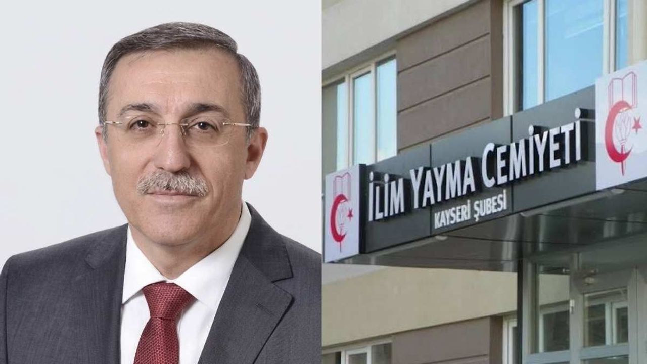 İlim Yayma Cemiyeti Kayseri Şubesi’nde yeni başkan belli oldu!