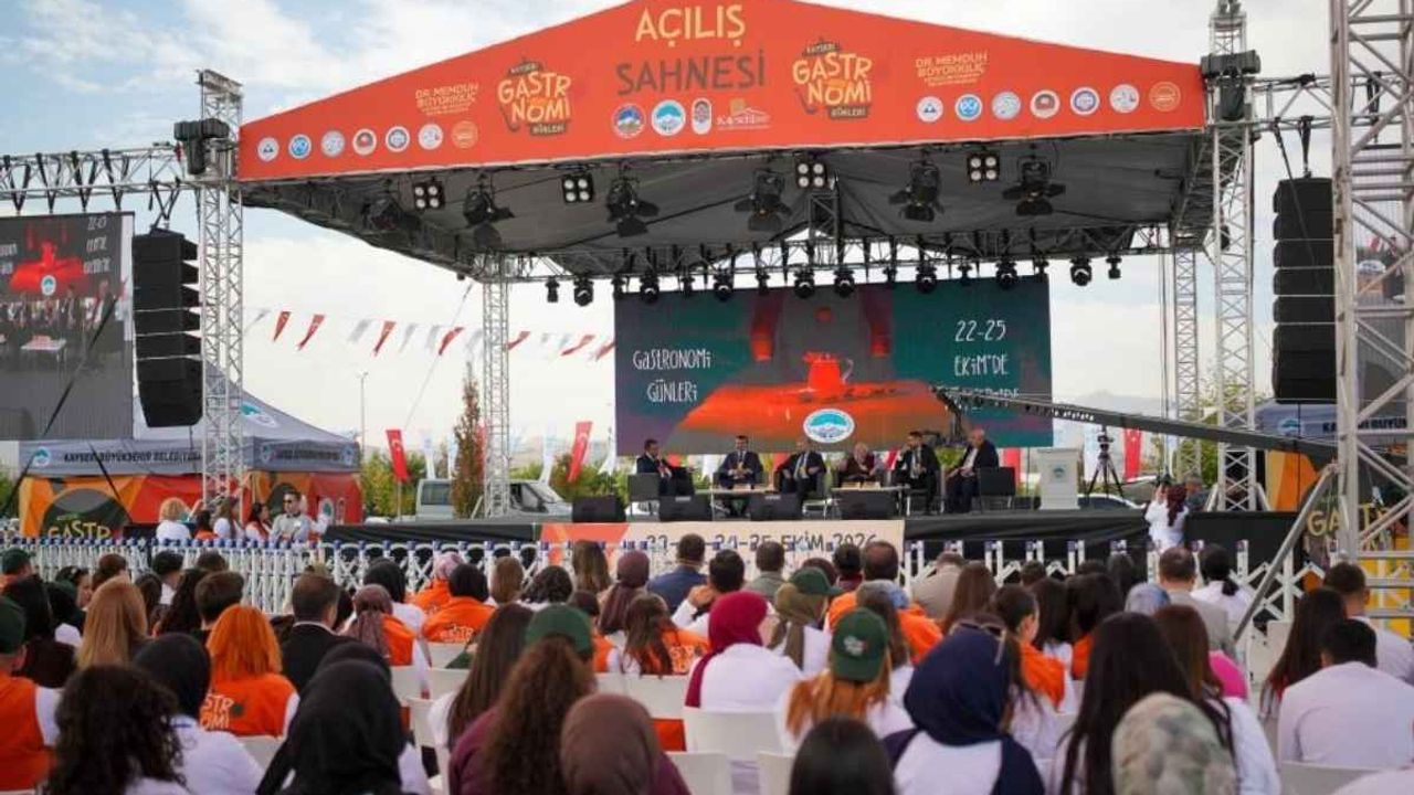 Kayseri’de lezzet rüzgârı esti! Gastronomi Günleri yoğun ilgi gördü