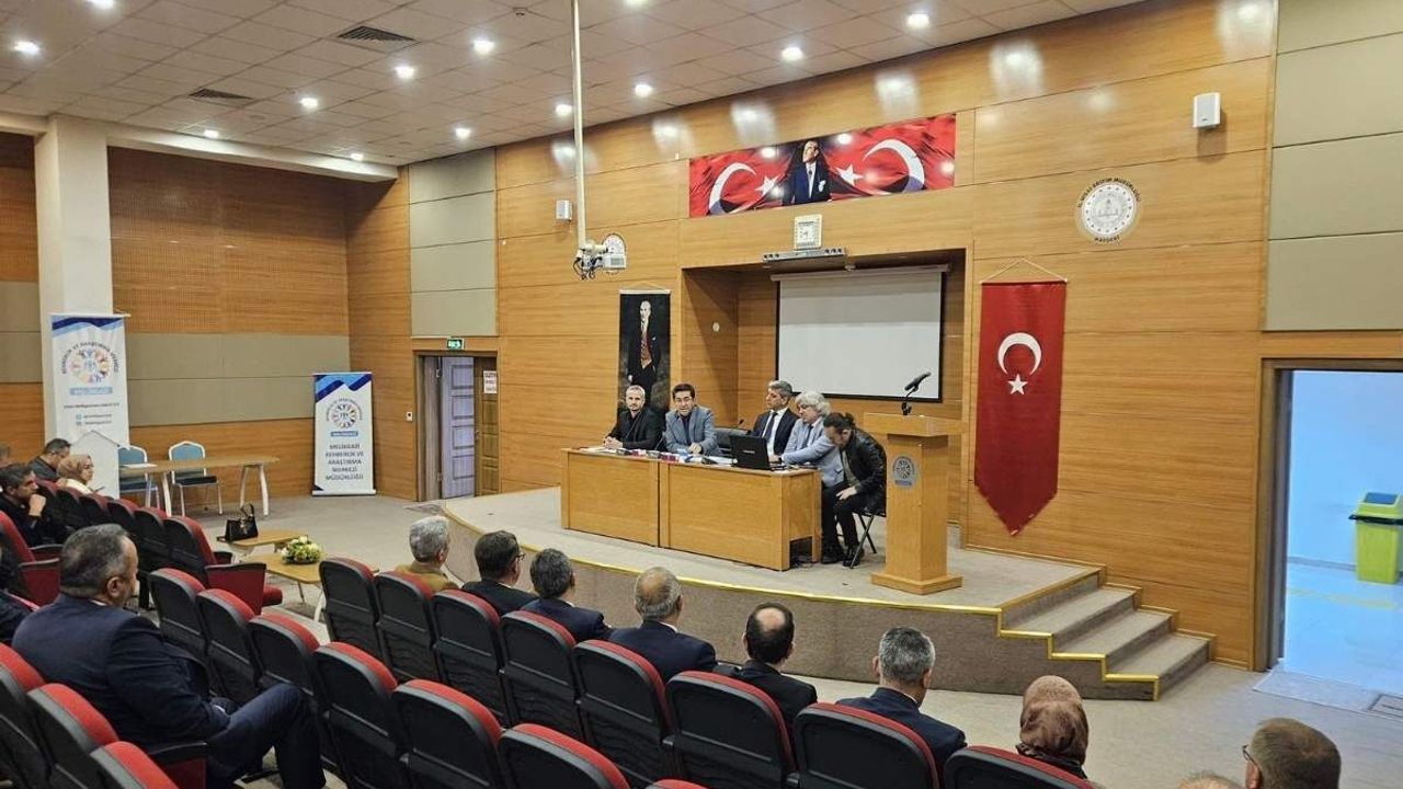 Kayseri Milli Eğitim Müdürlüğün’de rehberlik toplantısı gerçekleşti