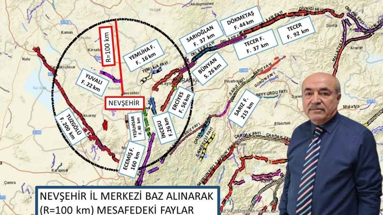 Kayseri'de hangi fay hatları var? Adnan Evsen 6 bölgeyi açıkladı