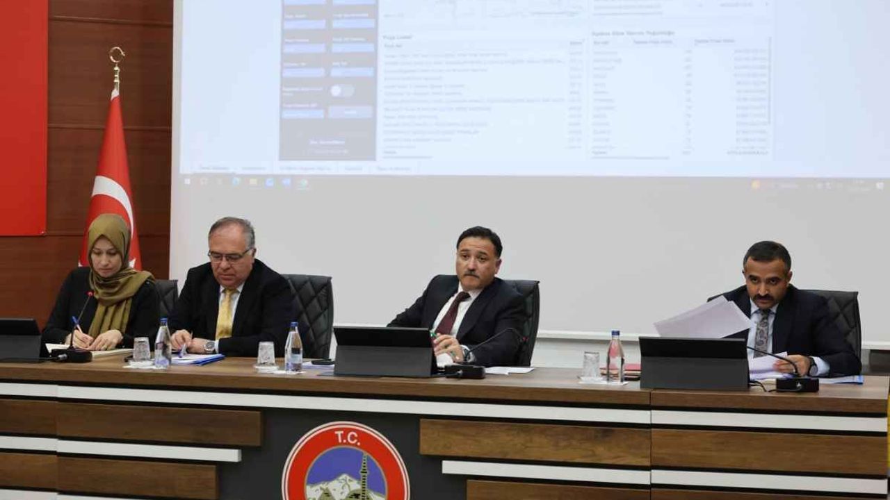 Kayseri’de İl Koordinasyon Kurulu toplandı! Vali Çiçek’ten yatırım mesajı
