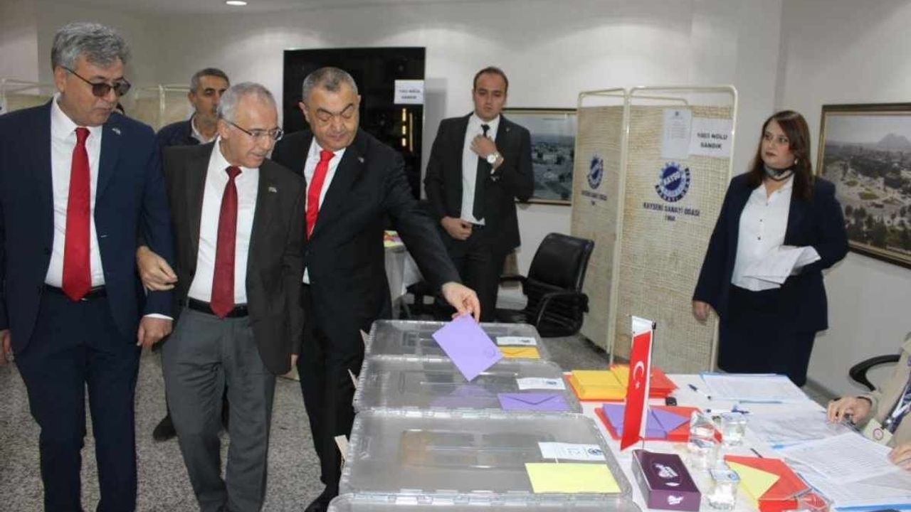KAYSO’da seçim heyecanı başladı! Büyüksimitci’den birlik ve gayret mesajı