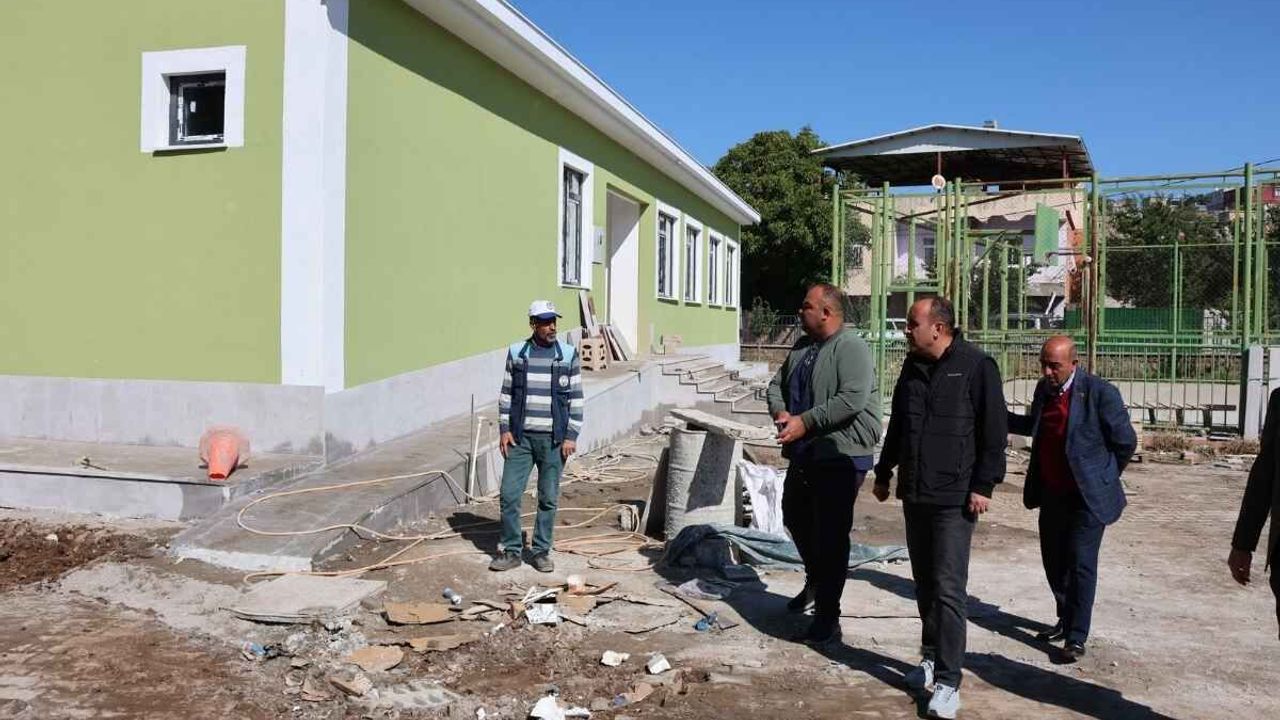 Kayseri’de okula yemekhane yapılıyor: Çalışmalar başladı!