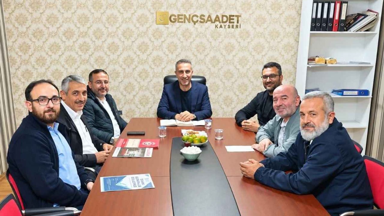 Saadet Partisi Kayseri İl Başkanlığı’nda MİLKO toplantısı gerçekleştirildi