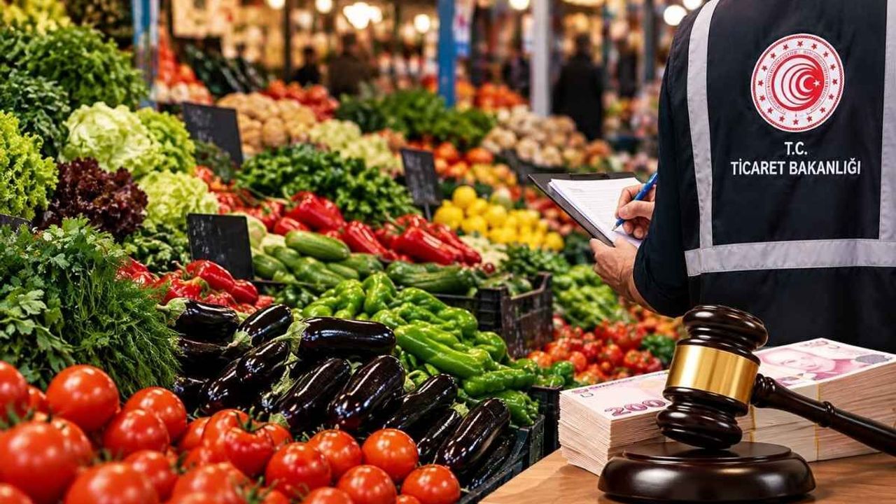 Sebze ve meyvede fiyat uçuranlar dikkat! 215 milyon TL ceza!