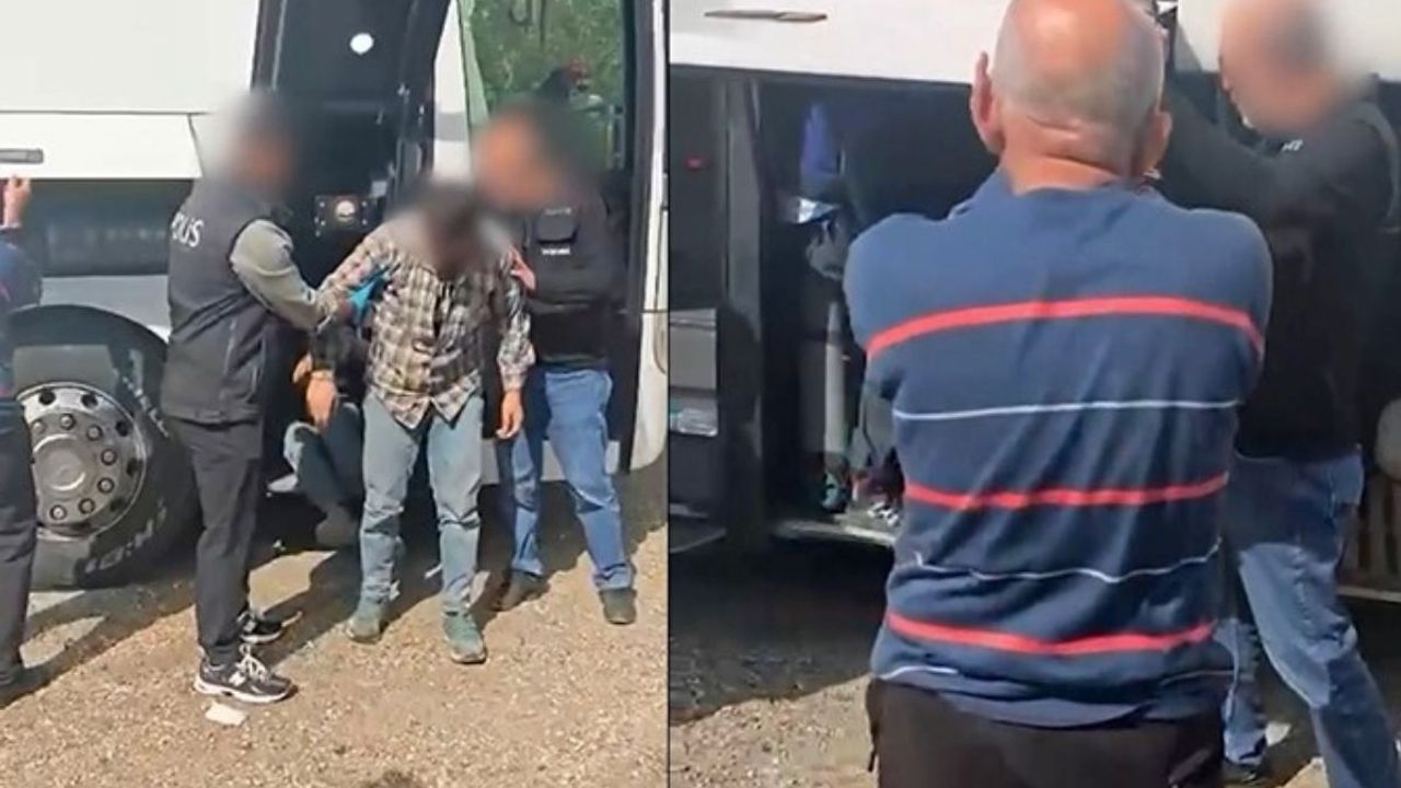 Sivas'ta göçmen kaçakçılığı operasyonu: 56 Afgan yakalandı 8 kişi tutuklandı