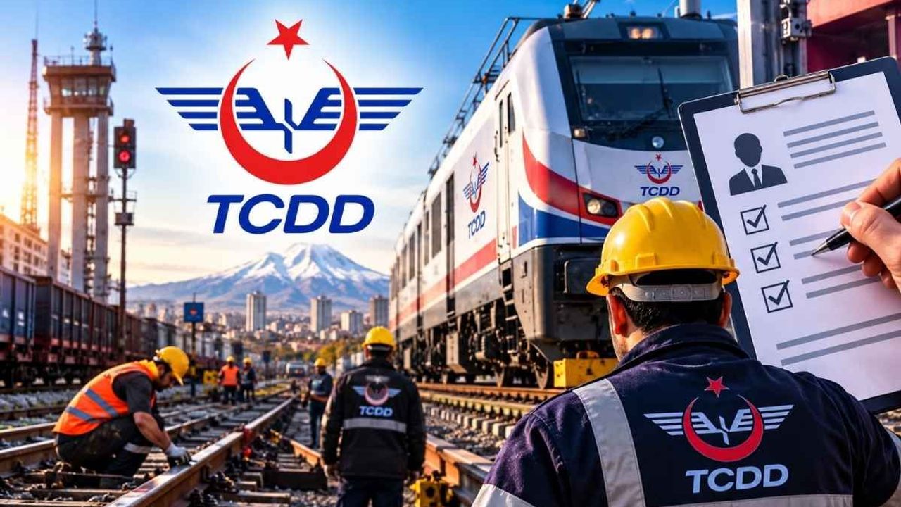 Kayseri’de iş arayanlar dikkat: TCDD daimi işçi alacak!