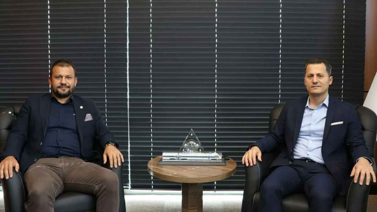 Ulaştırma Memur-Sen Kayseri’den Genel Başkan Kenan Çalışkan’a ziyaret