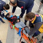 Aksaray’da liseli öğrencilerin motor gezintisi hastanede son buldu: 3 yaralı