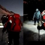 Hasan Dağı'na tırmanan öğrenciler dağda mahsur kaldı, helikopterle kurtarıldı