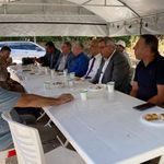 Aşkın Genç’ten Çetin Arık’a taziye ziyareti