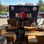 Kayseri’de kaçak sigara operasyonu: 270 bin adet makaron ele geçirildi