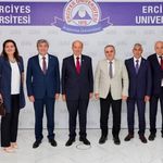 KKTC Cumhurbaşkanı Ersin Tatar, Erciyes Üniversitesi’ni ziyaret etti