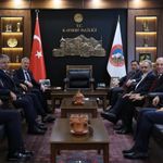 Ticaret Bakan Yardımcısı Gürcan Kayseri’de: Vali Çiçek ile görüştü