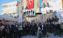 Özvatan'da İlk Doğalgaz Meşalesi Yandı