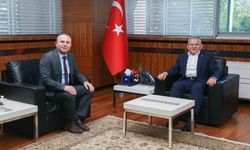 İl Tarım ve Orman Müdürü Olarak Atanan Saklav’dan Başkan Büyükkılıç’a Ziyaret