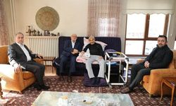 İl Müftüsü ile Nursaçan'dan iş insanına baş sağlığı ziyareti!